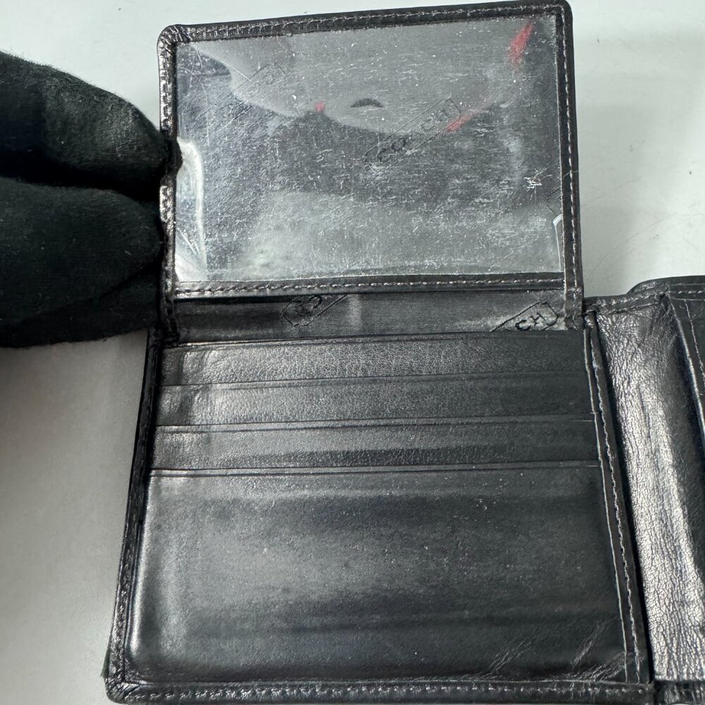 Coach Black Leather Bifold Wallet - Picture 6 of 12